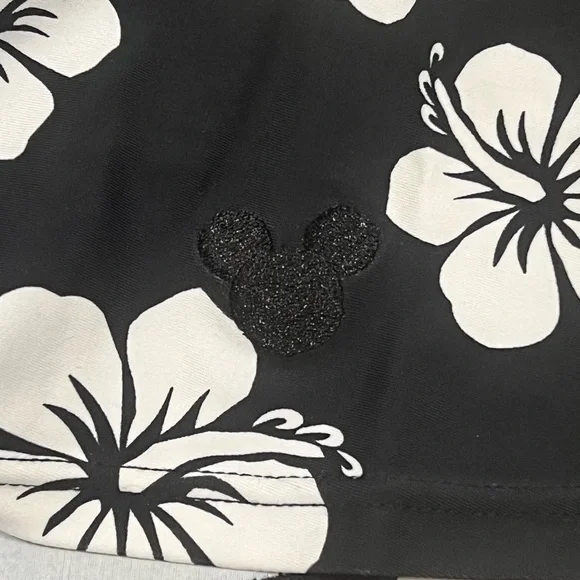 Disney Black and White Floral Swim Dress - Picture 6 of 6